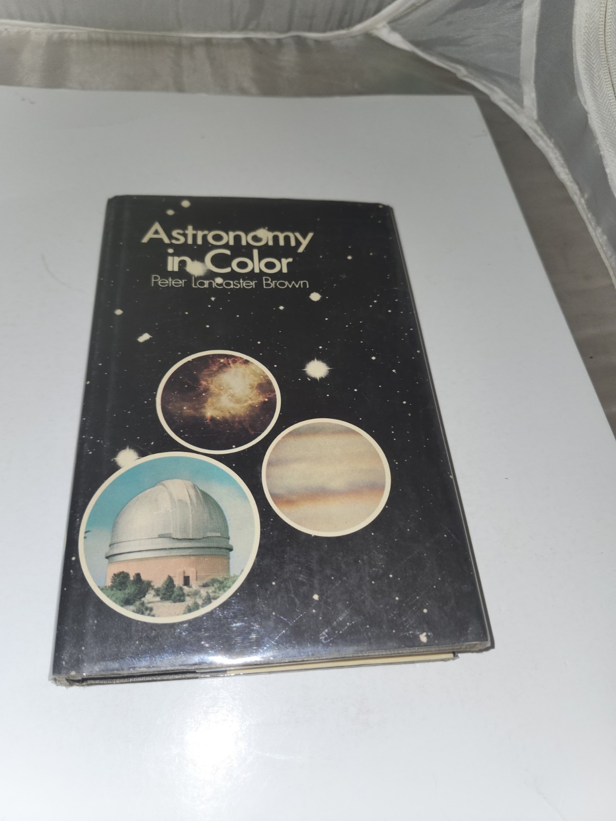 HIGH GRADE 1972 ATRONOMY in COLOR peter brown w jacket 263pgs