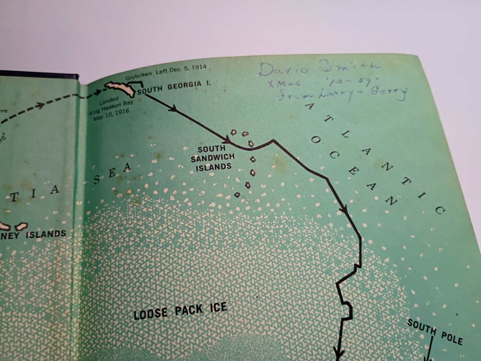 Endurance Shackleton’s Incredible Voyage – Alfred Lansing 1st Ed Third Print