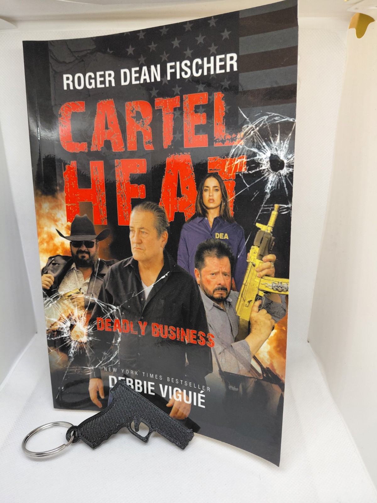 Novel Cartel Heat Deadly Business with 13oz Hot/Cold Tumbler and Keychain