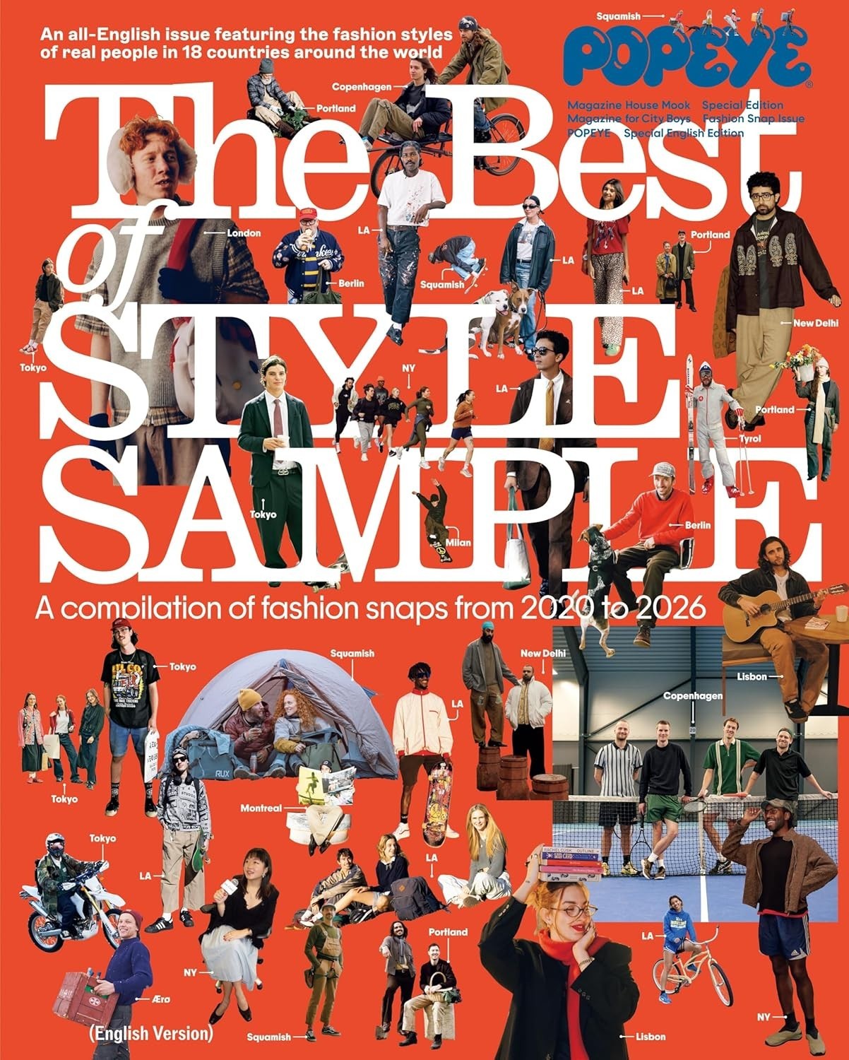 POPEYE Special English Edition The Best of STYLE SAMPLE 2026 Japan Magazine