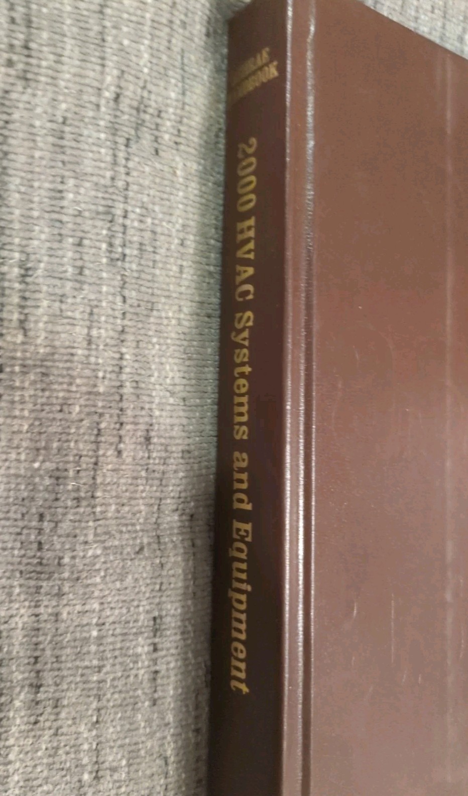 2000 ASHRAE Handbook HVAC Applications I-P Edition. Excellent Condition