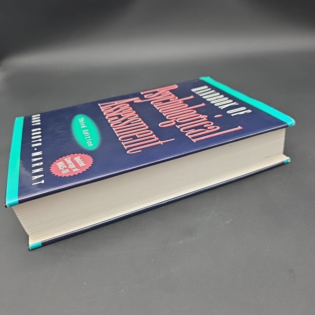 Handbook of Psychological Assessment 3rd Edition By Groth-Marnat, Gary & J Wiley