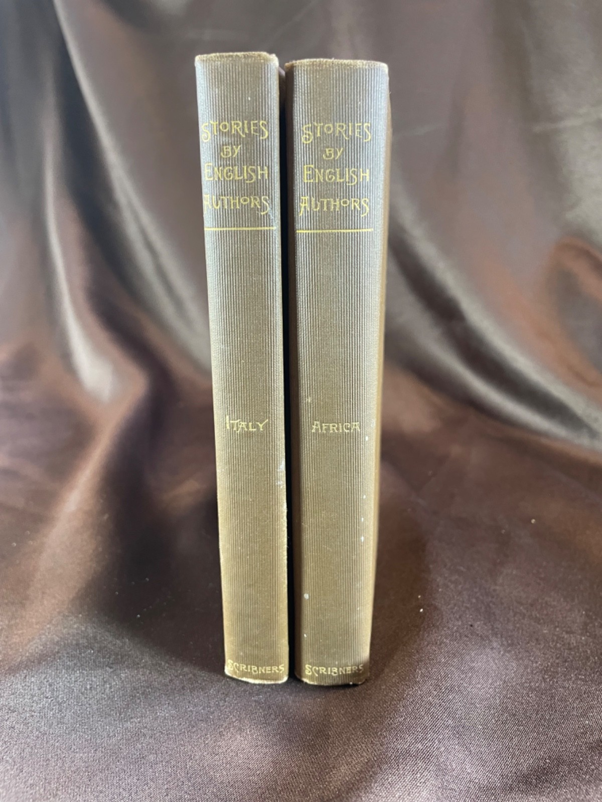 Stories by English Authors by Charles Scribner’s Sons | 1897 Hardcover