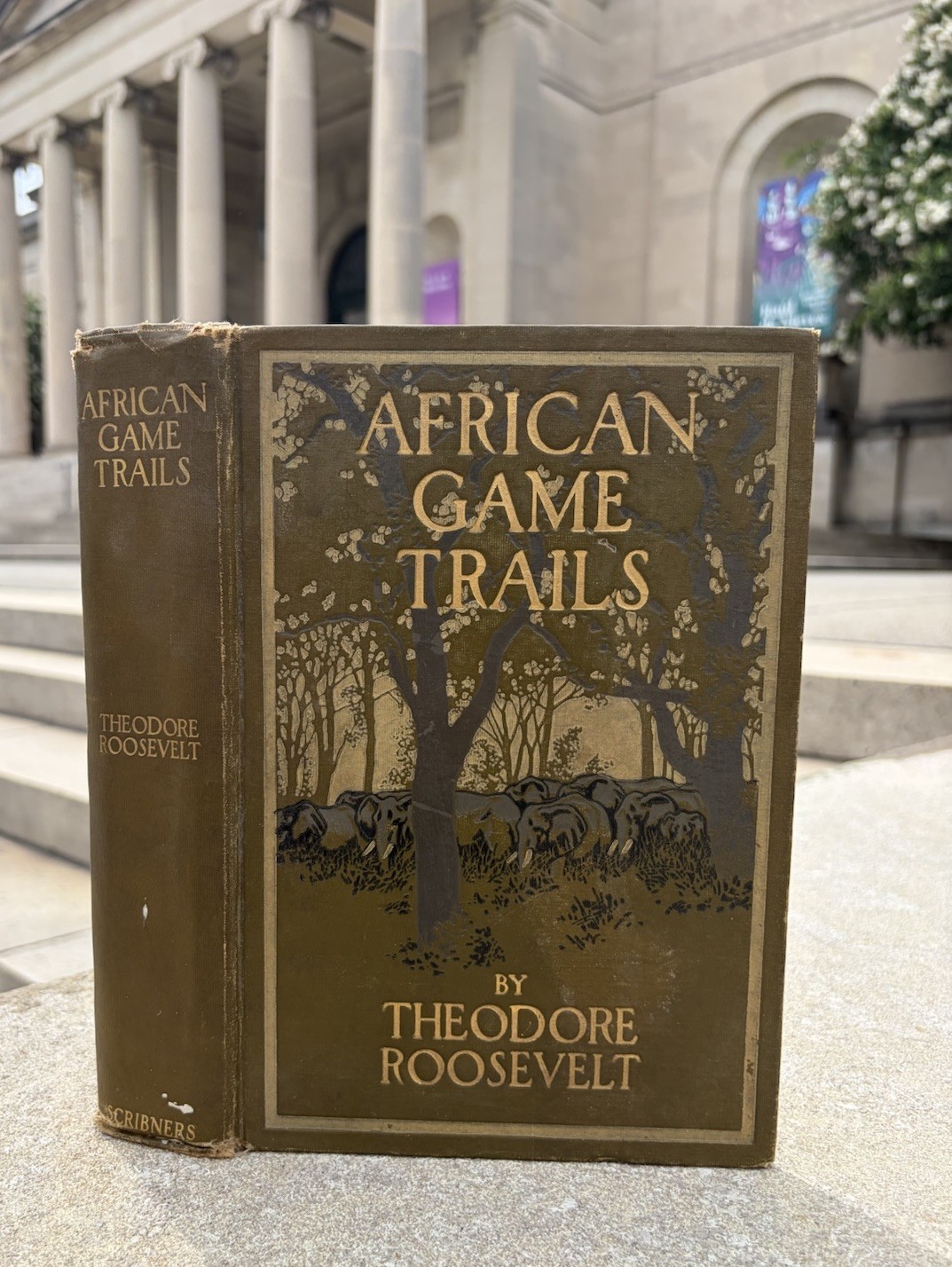 African Game Trails Teddy Theodore Roosevelt Scribners 1910 1st Edition Vintage
