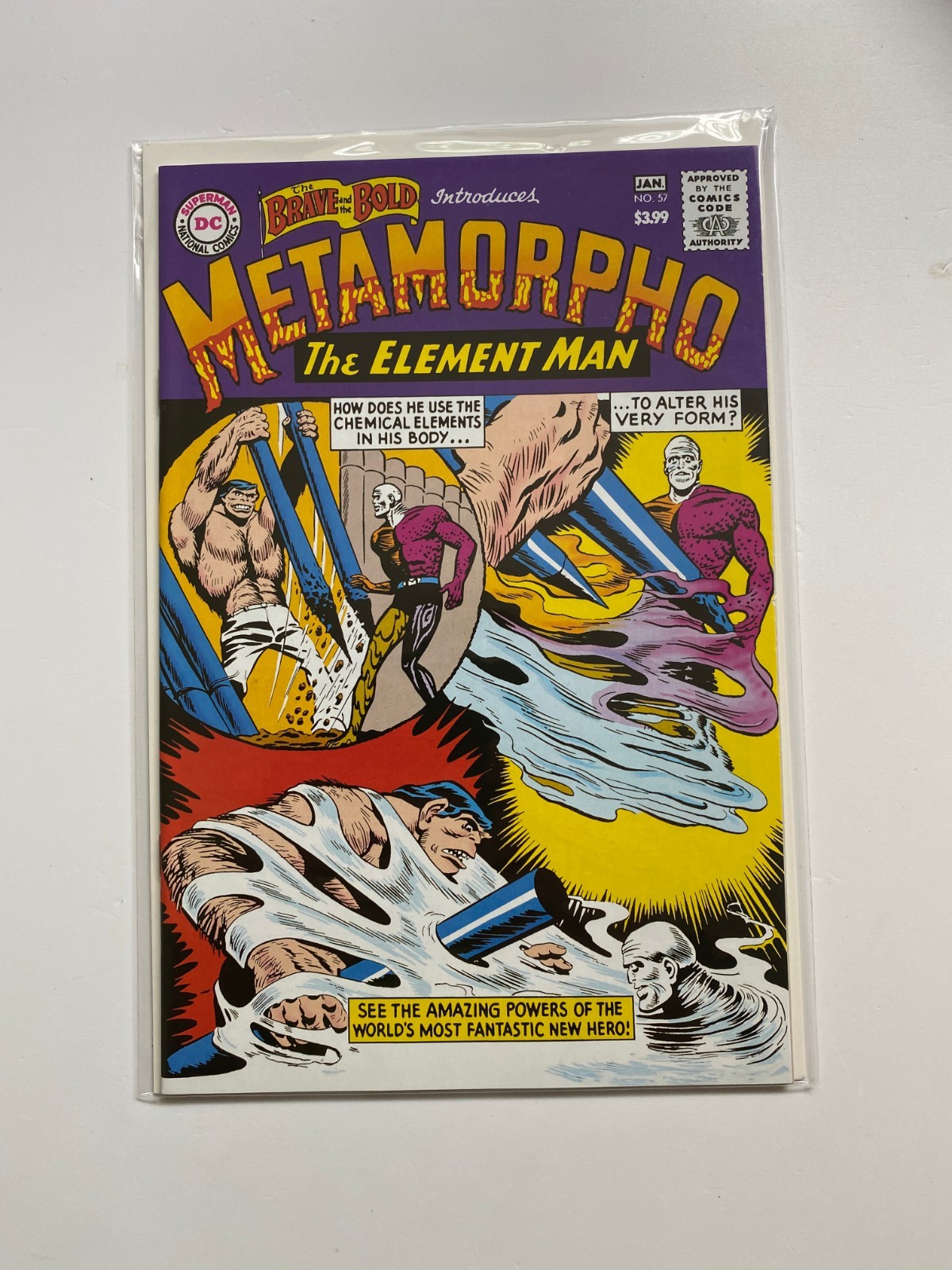 The Brave & The Bold #57 Facsimile reprint NM bagged boarded