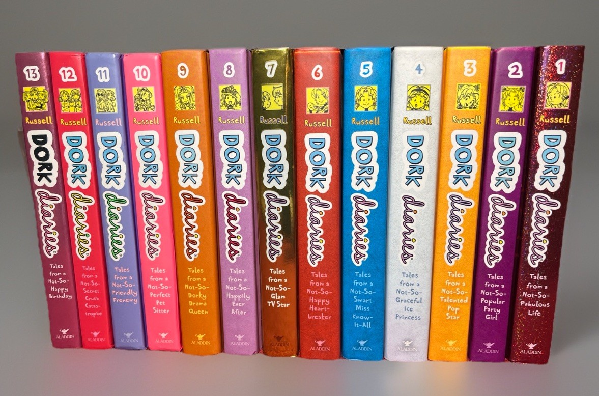 Dork Diaries Rachel Renée Russell Illustrated HC 1-13 Ages 9-12 2010s Fiction
