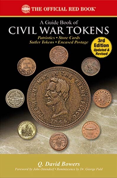 New 2019 Official Red Book Guide of Civil War Tokens Whitman 3rd Edition