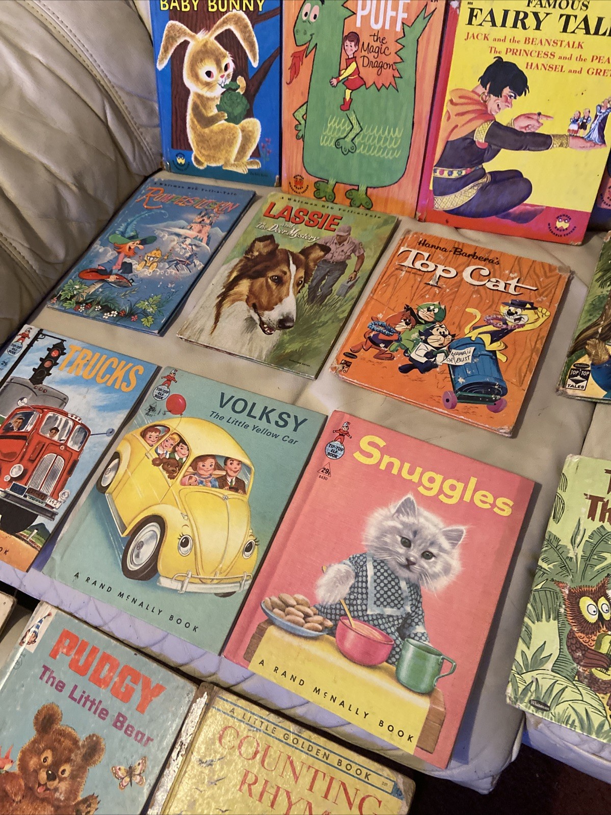 Lot of 21 Vintage Children’s Books 1950s 60s 70s Wonder Books Tip-top Rand Mcnal