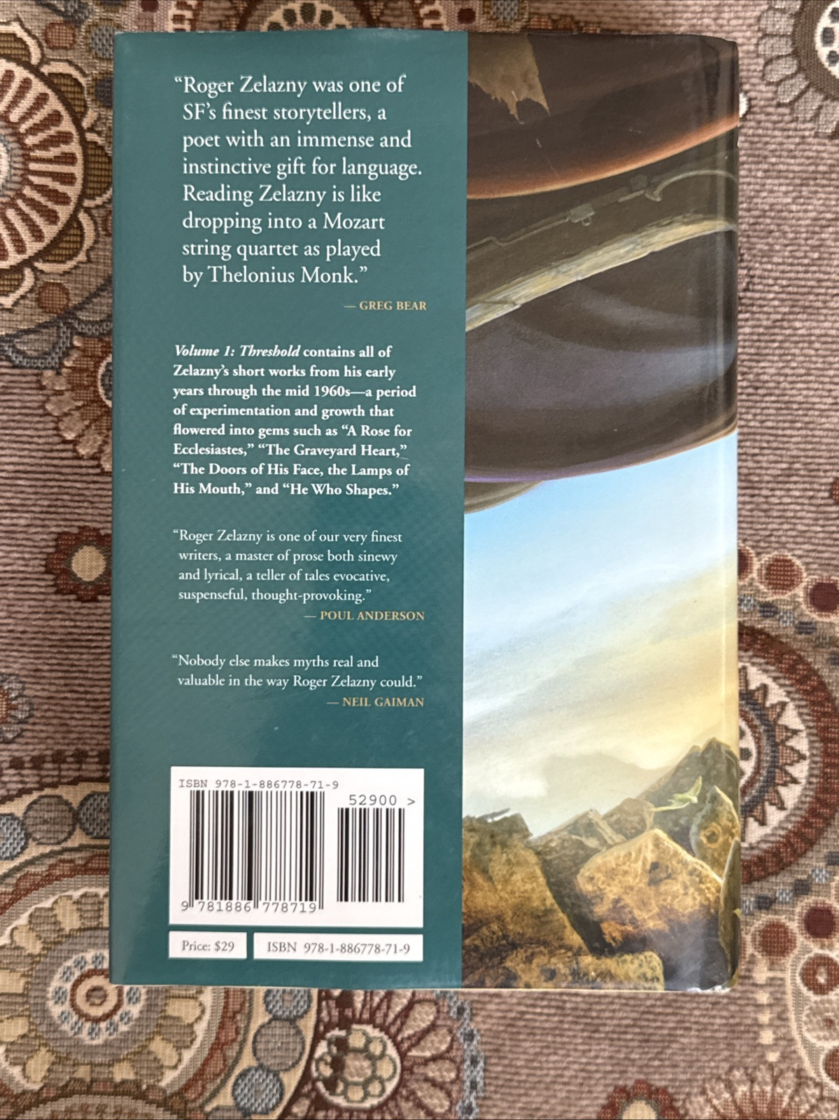 Threshold,The Collected Stories Of Roger Zelazny, Volume 1, Second Edition