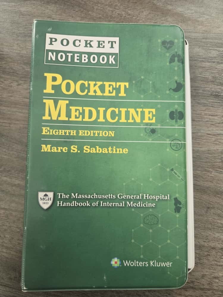 Pocket Notebook Ser.: Pocket Medicine by Marc S. Sabatine (2022, Ringbound)