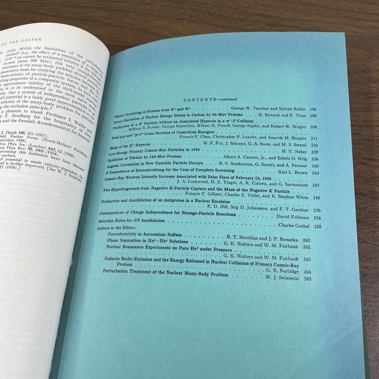 The Physical Review Journal 1956 Vol 103 1 – 838 American Physics Society