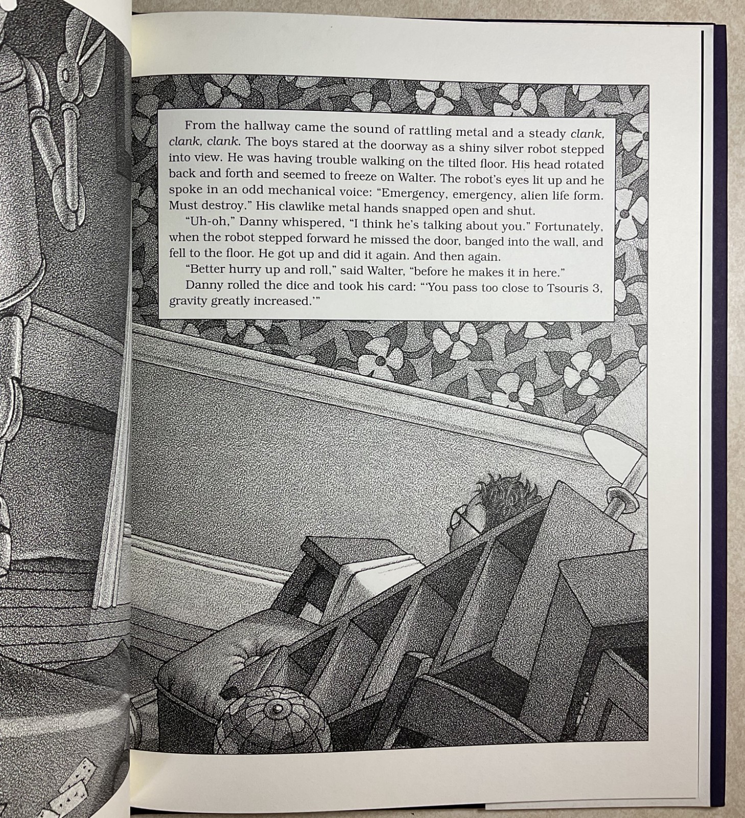 2002 Zathura; A Space Adventure by Chris Van Allsburg-Hardcover-Illustrated