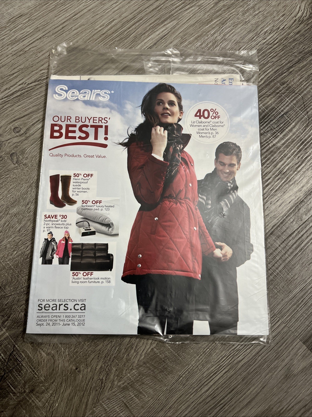Vintage Sears 2011 Our Buyer’s Best Sale Catalog Fashion Electronics Clothing