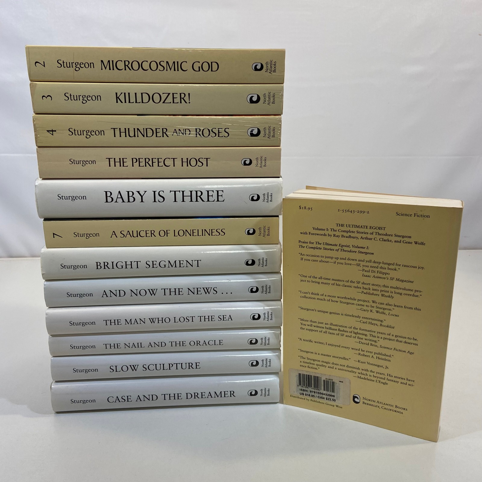 Complete Stories Theodore Sturgeon 13 Book Lot North Atlantic Killdozer Egoist