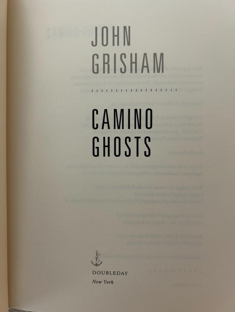 John Grisham, Camino Series: Camino Island; Camino Winds; Camino Ghosts