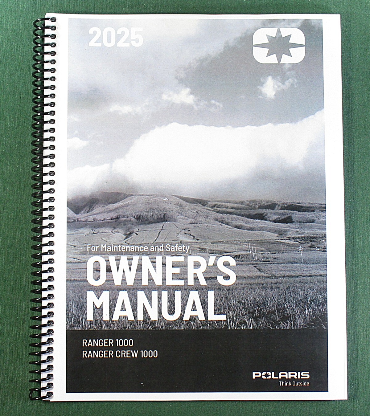 2025 Polaris Ranger 1000 Owner’s Manual: 192 Pages & Protective Covers!