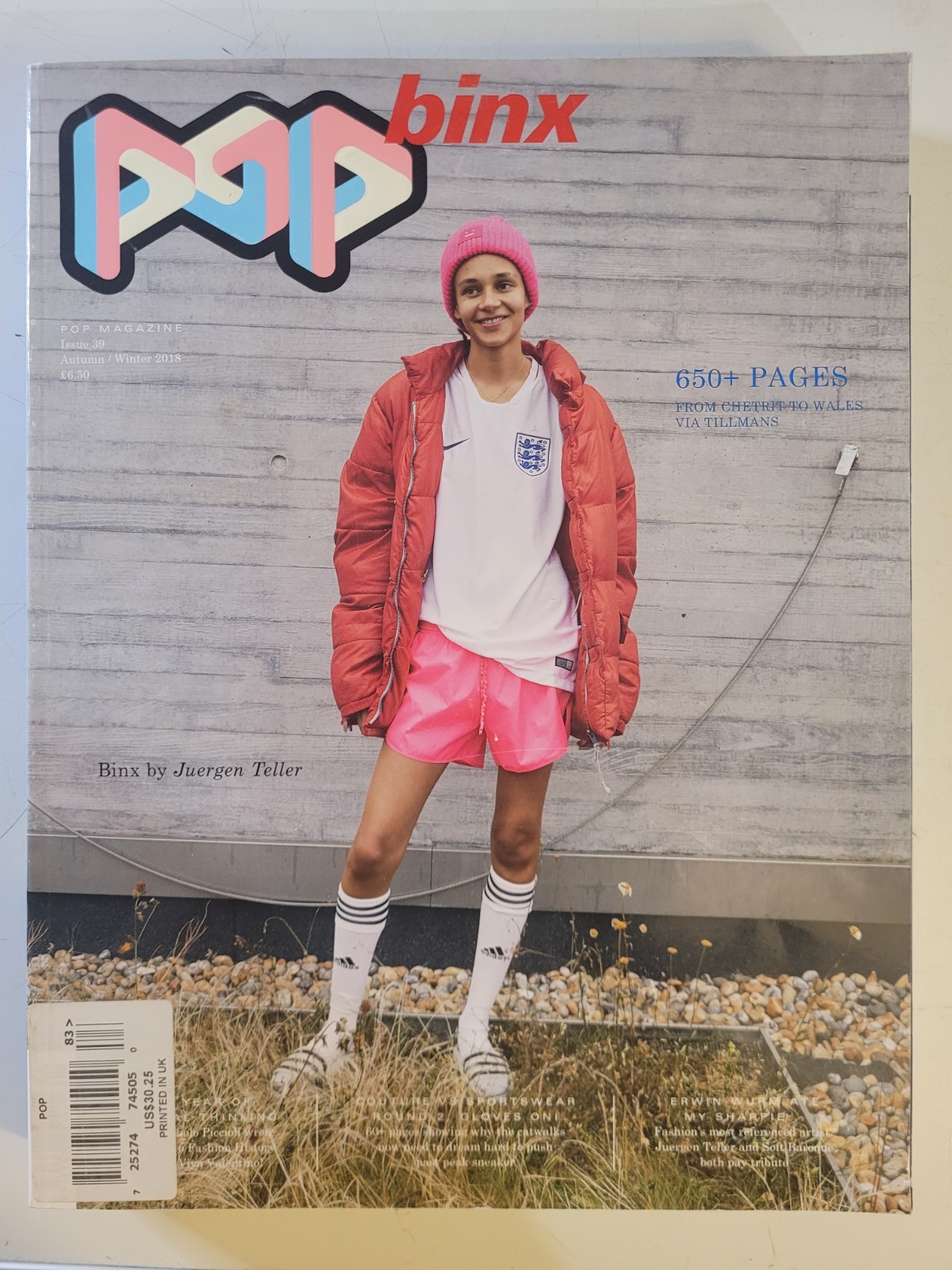 POP Fashion Magazine #39 (AW 2018) BINX Cover 600+ Pages NEW