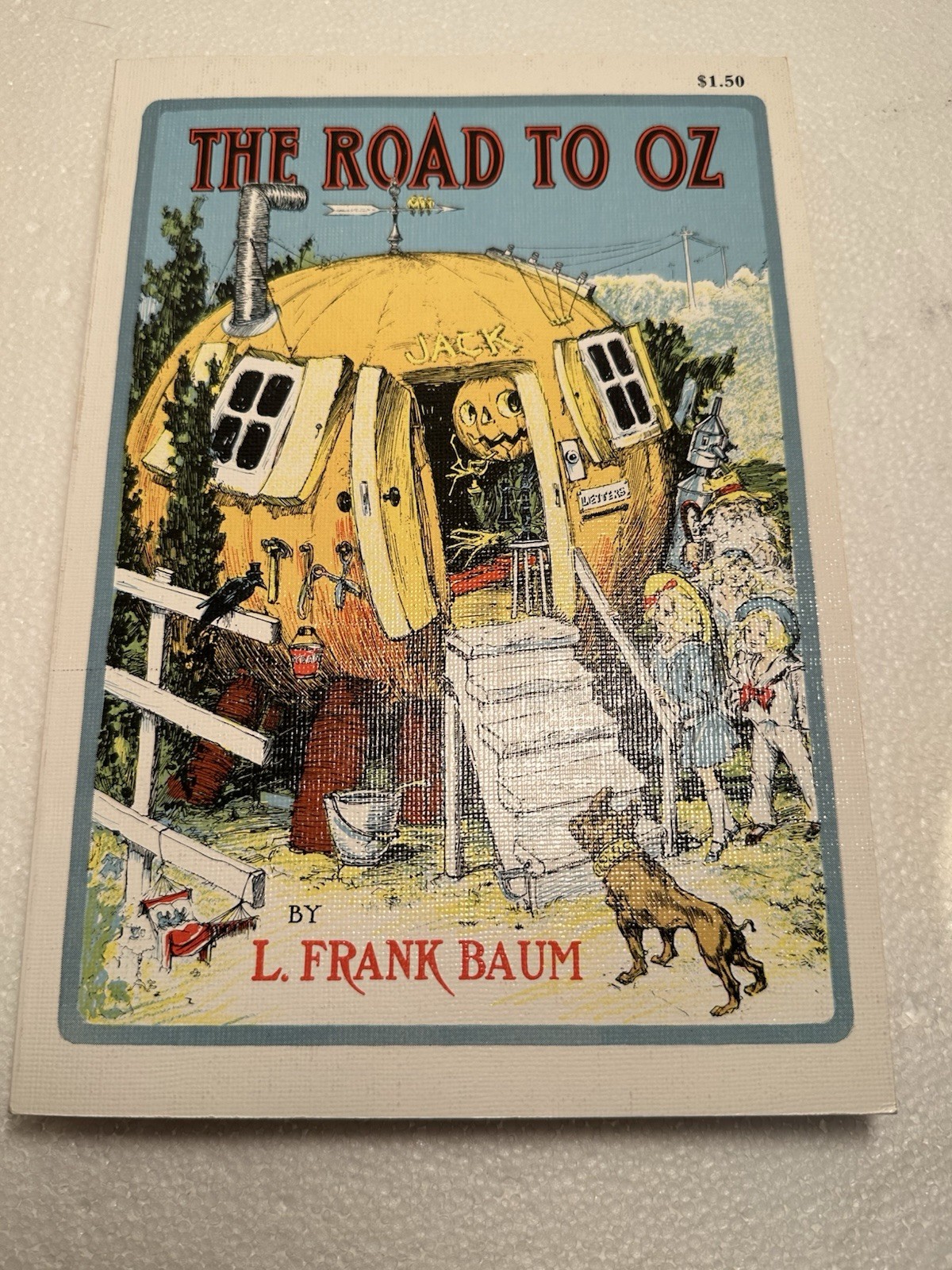 Set of 6 Vintage Oz Books White Edition Softcover 1956
