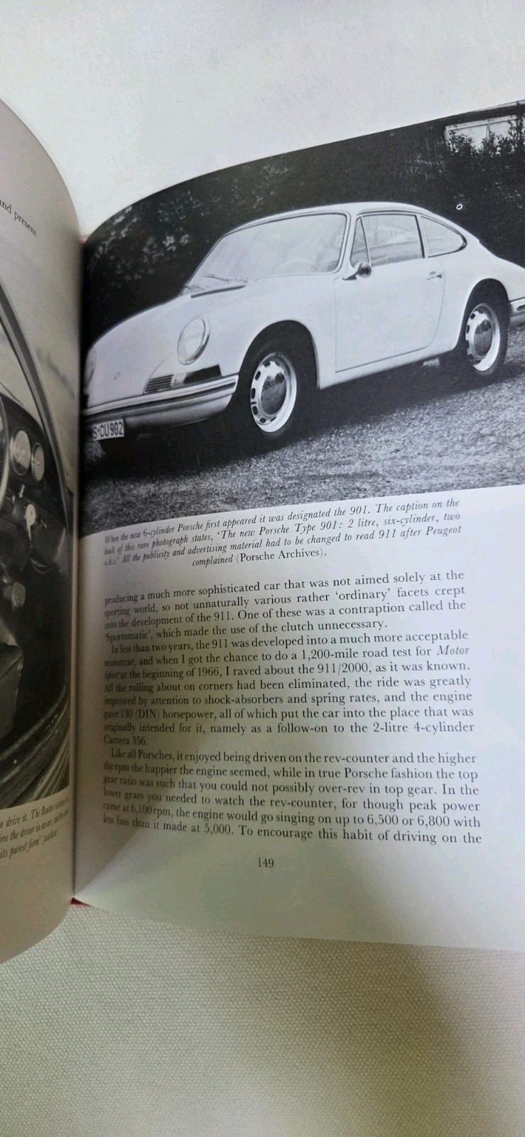 Porsche Past And Present By Denis Jenkinson Hardcover 944 911 912 Air Cooled