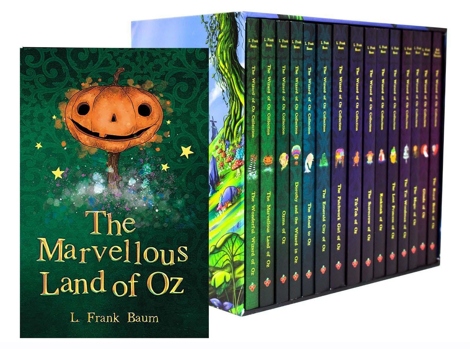 The Wizard of Oz Collection 15 Books Box Set by L. Frank Baum – Ages 9-14 – PB