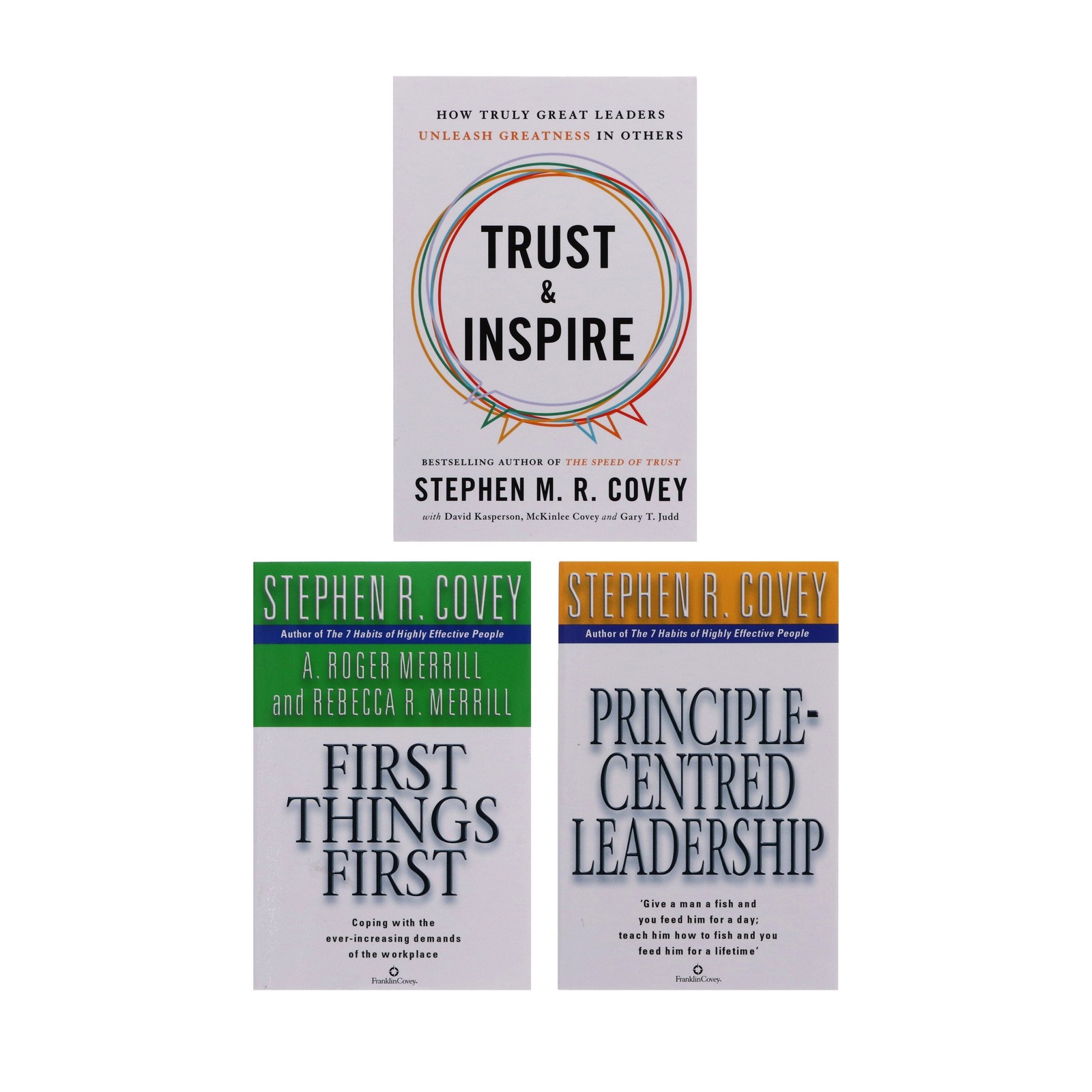 Stephen M. R. Covey 3 Books Collection Set – Non Fiction – Paperback