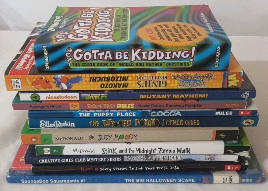 Children’s Books Lot of 11 for ages 9-12