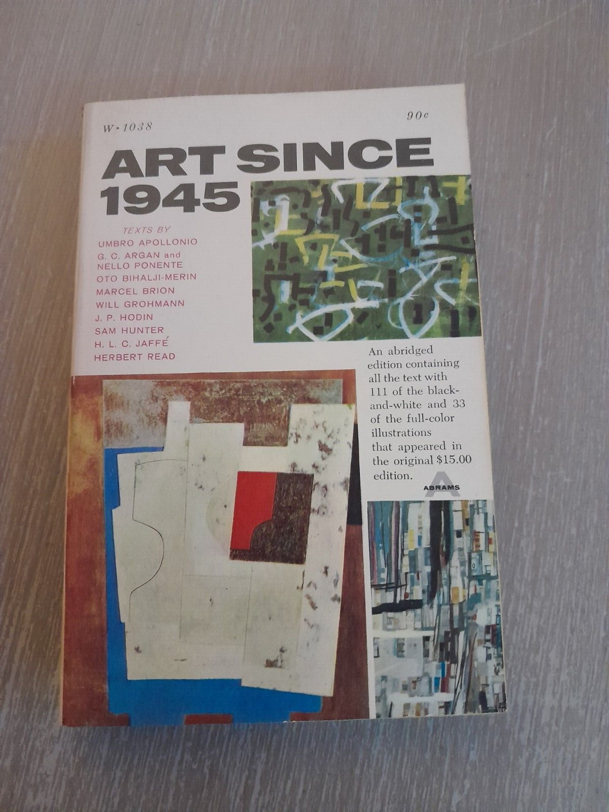 1968 Washington Square Press Art Since 1945 Paperback