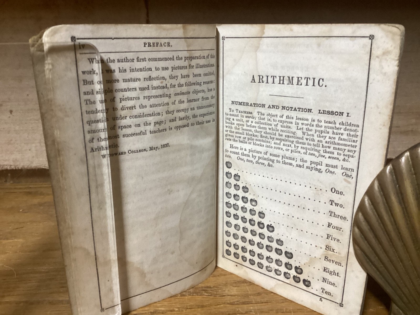 C. 1840s The Child’s Arithmetic -Simple Lessons For Little Learners- Joseph Ray