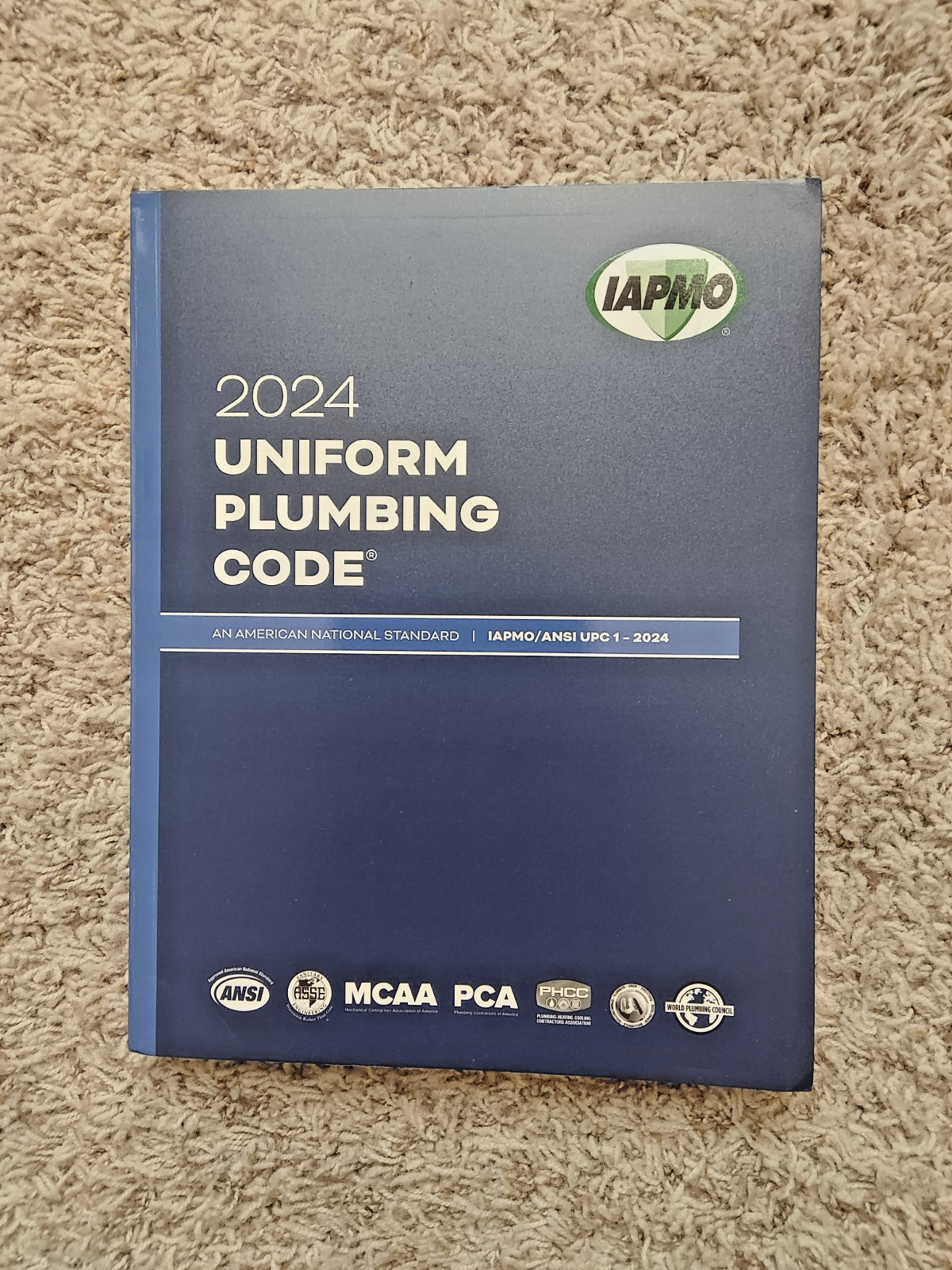 *2024 Uniform Plumbing Code Paperback w/Tabs – 9781944366919