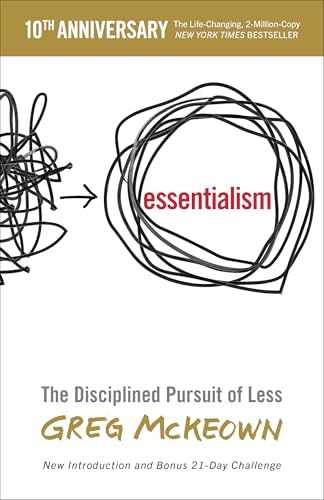 Essentialism: The Disciplined Pursuit – Paperback, by McKeown Greg – Very Good