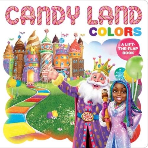 Hasbro Candy Land: Colors: (Interactive Books for Kids Ages 0, Concepts – GOOD