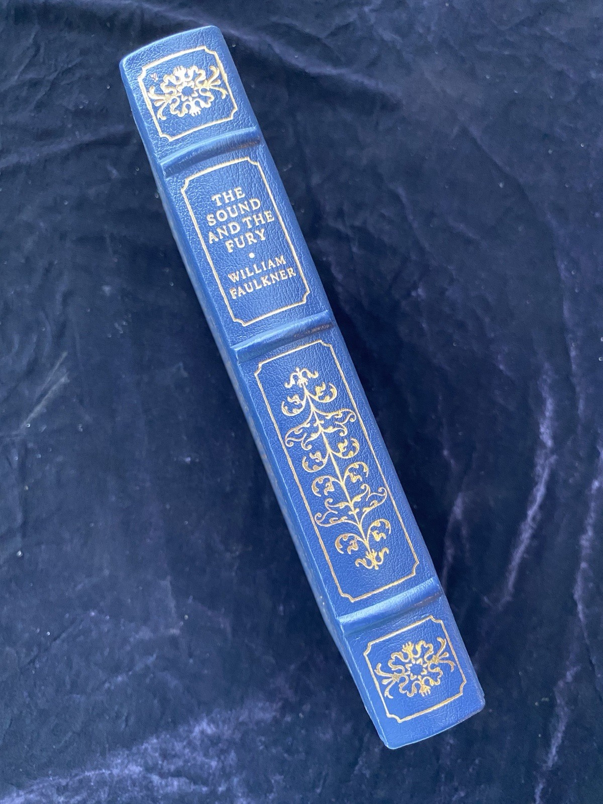 The Sound and the Fury William Faulkner Franklin Library 1/4 Leather Book 1979