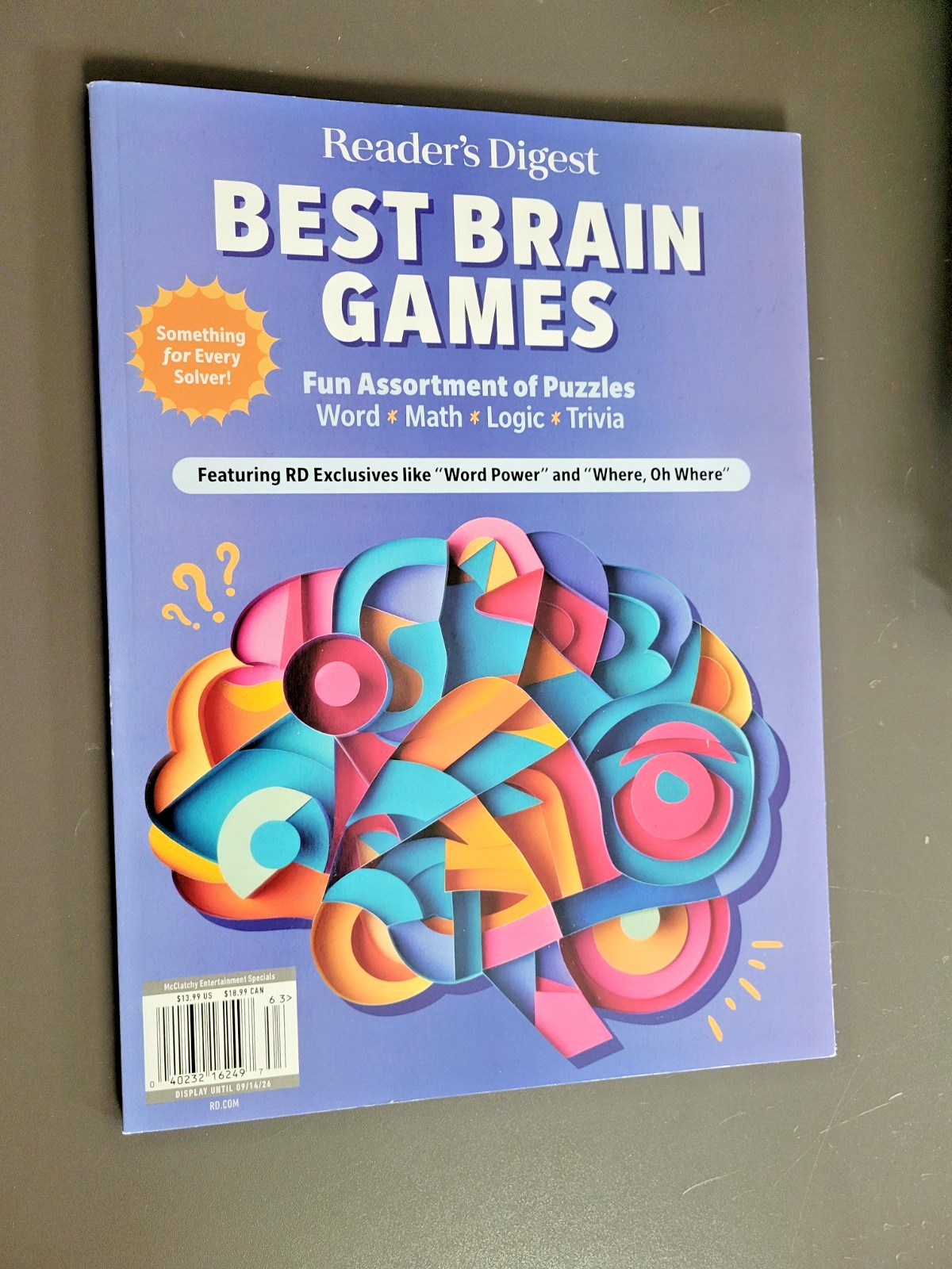 Best Brain Games – 2026 Edition by Reader’s Digest – Something For Every Solver!