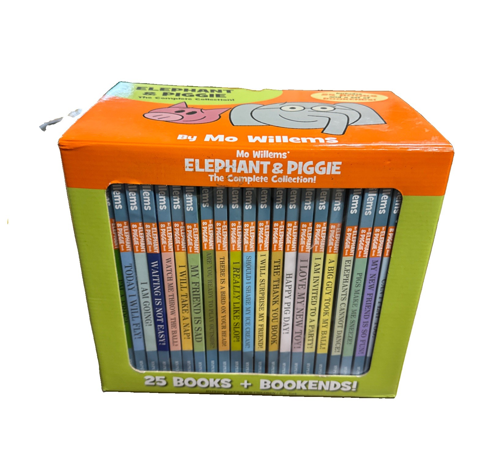 Elephant & Piggie Book Set: Complete Collection 25 Books No Bookends Mo Willems