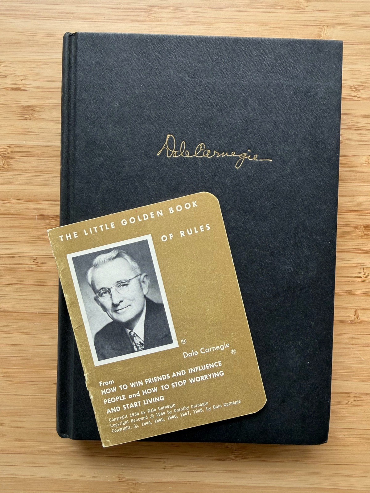 Vintage 1964 Dale Carnegie How to Win Friends and Influence People with booklet