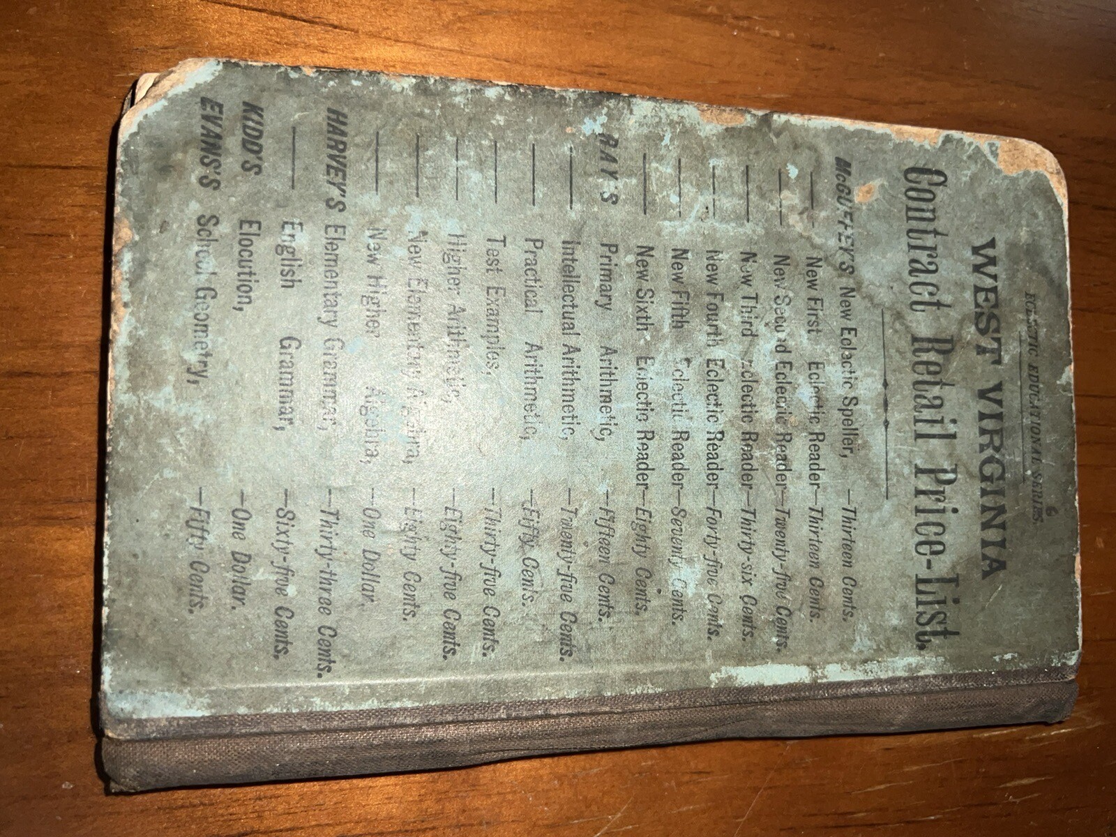1857 Ray’s Practical Arithmetic Third Book by Joseph Ray, M.D.