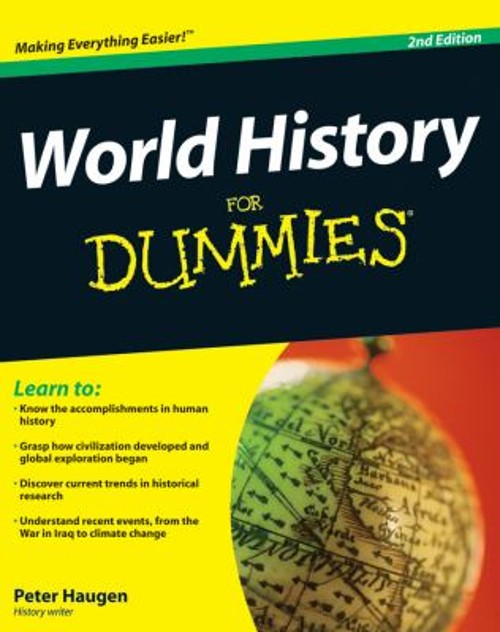 World History for Dummies Paperback Peter Haugen