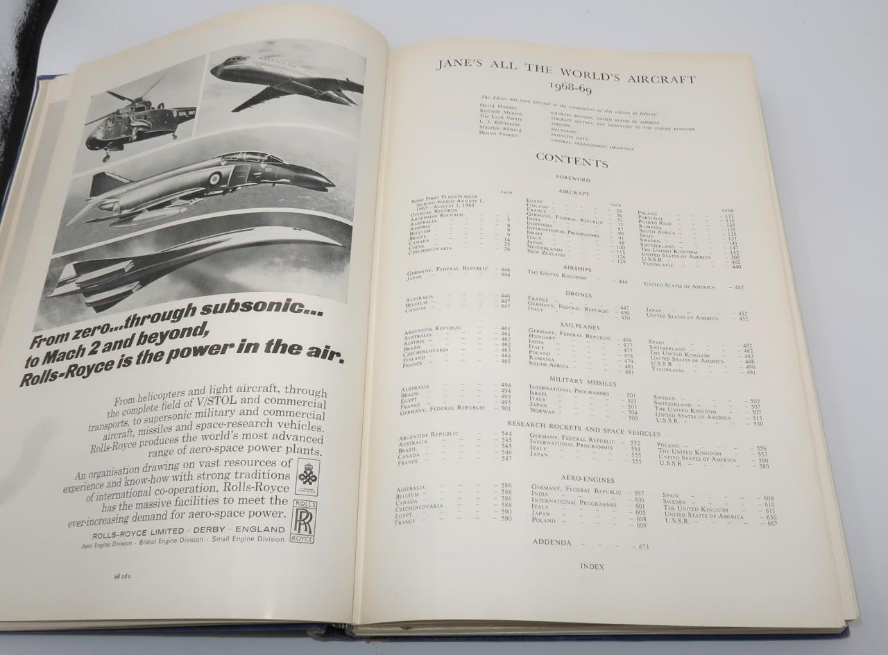 Jane’s All the World’s Aircraft, 1965-1969 by John W.R. Taylor (Hardcover)