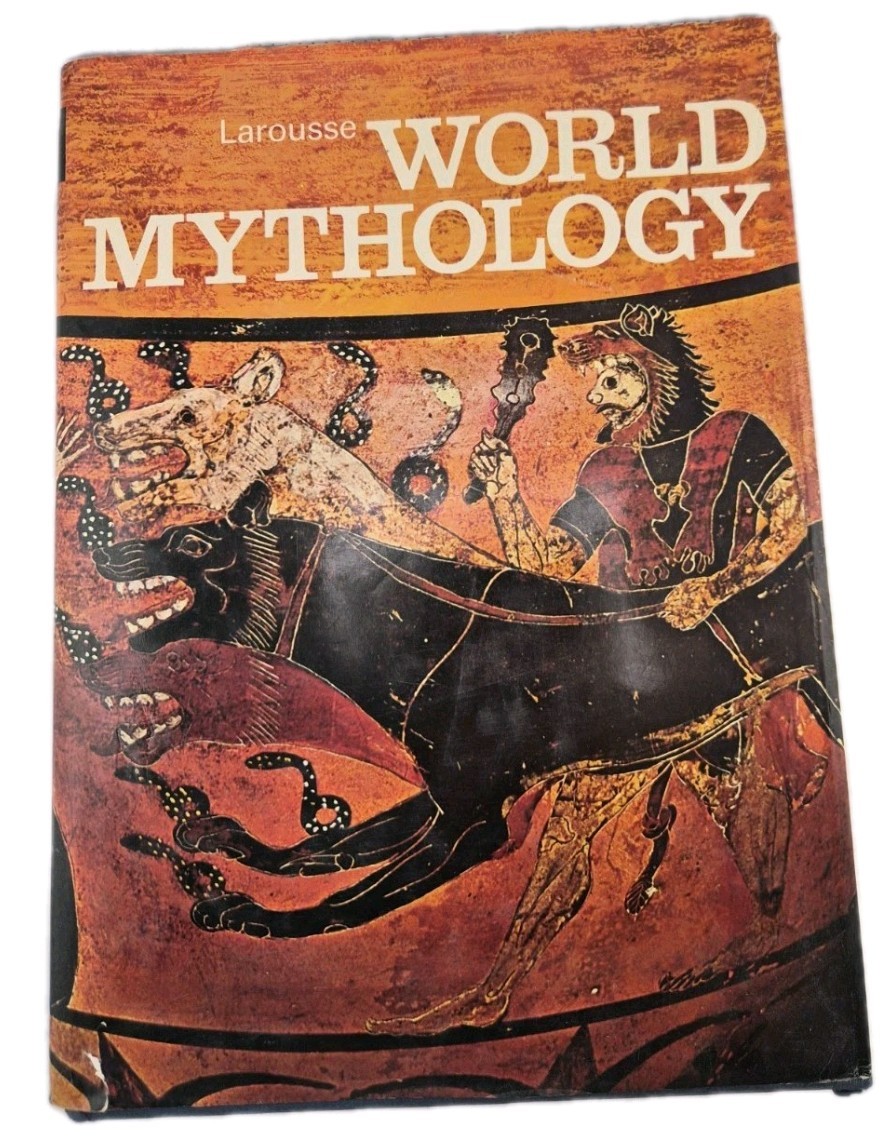 Larousse World Mythology Illustrated Hardcover Charwell Books 600 Pages Good
