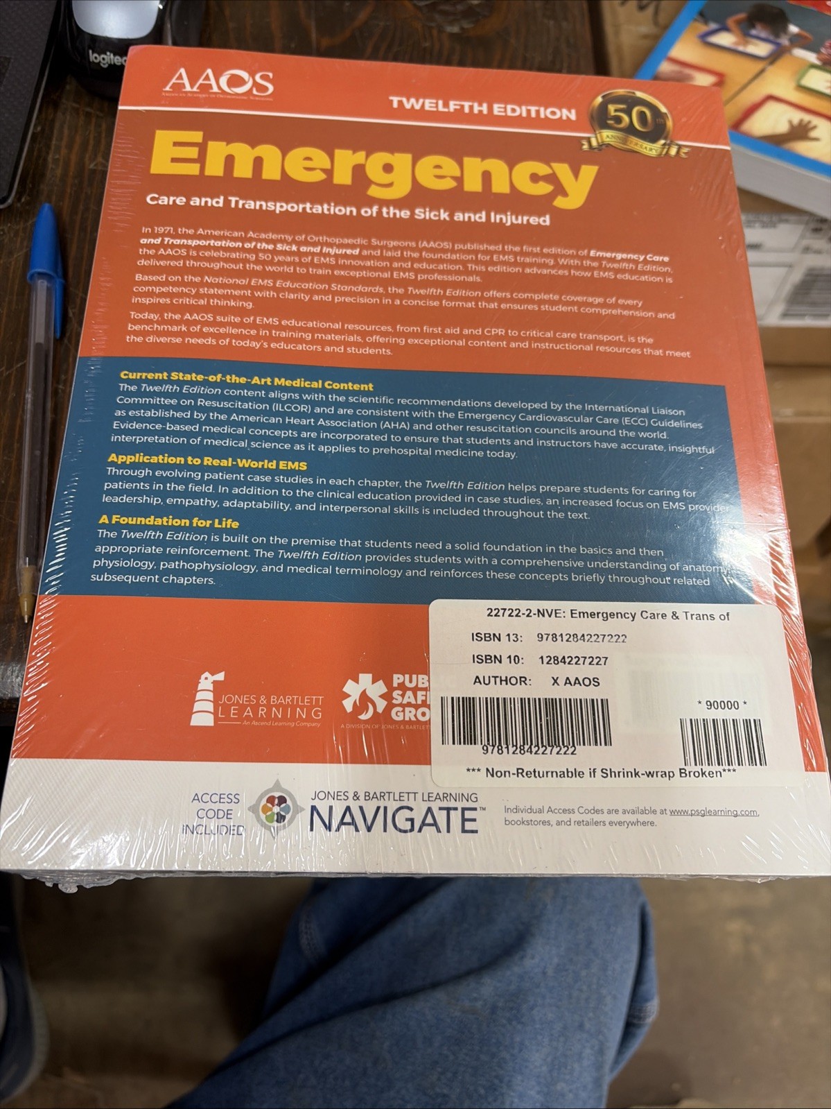 Emergency Care and Trans. of the Sick and Injured 12e package software New