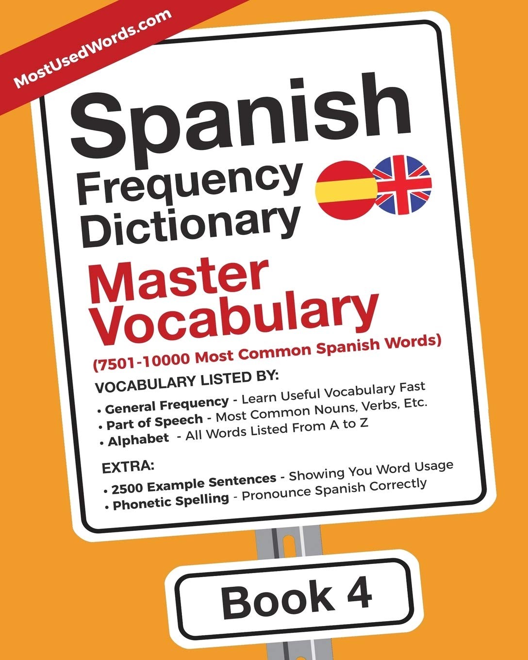 Spanish Frequency Dictionary – Master Vocabulary: 7501-10000 Most Common Wor…