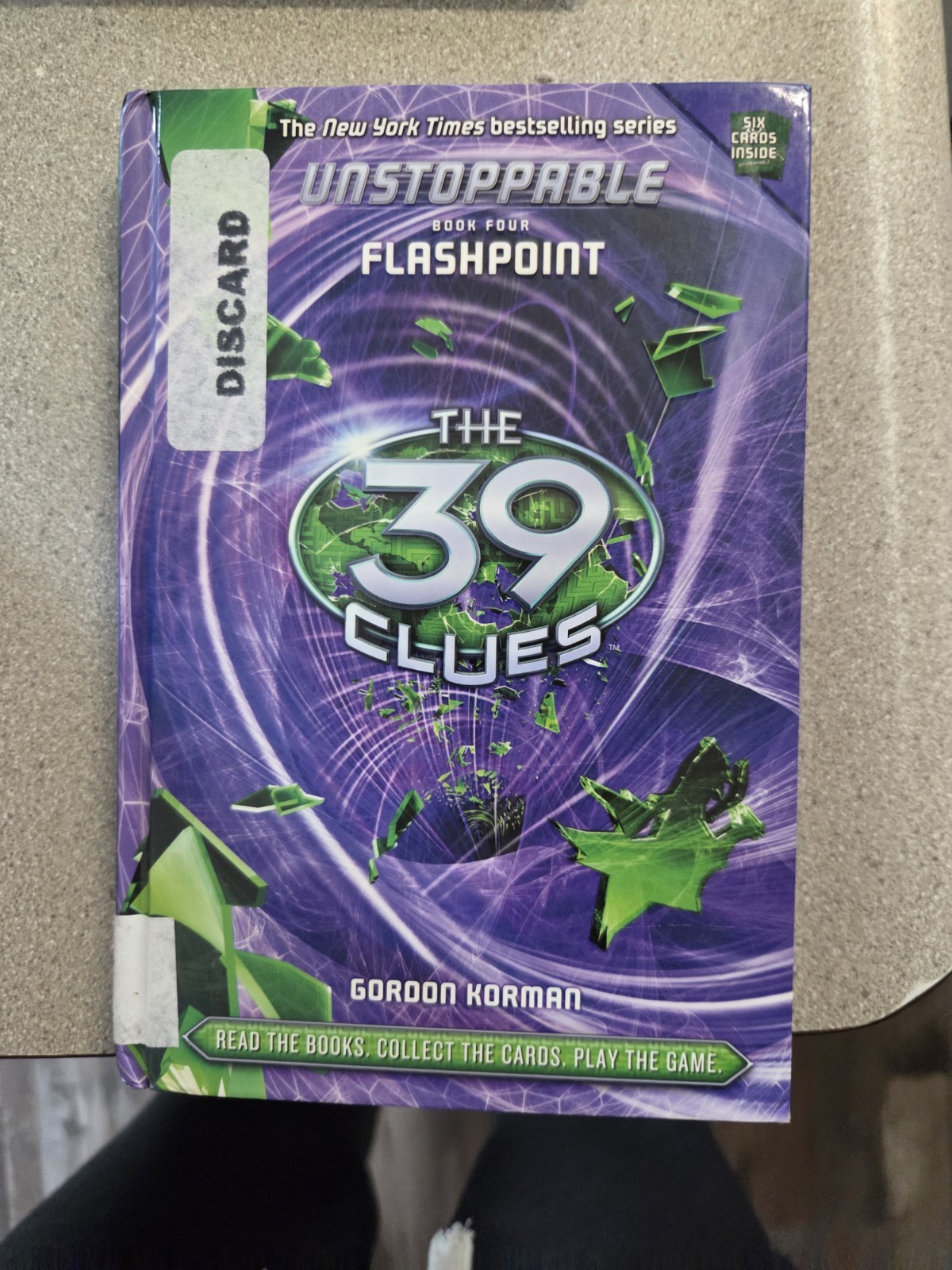 39 Clues. 16 Book Lot. Mixed Series 1 Card Pack Replacement Set. Most Cards Gone