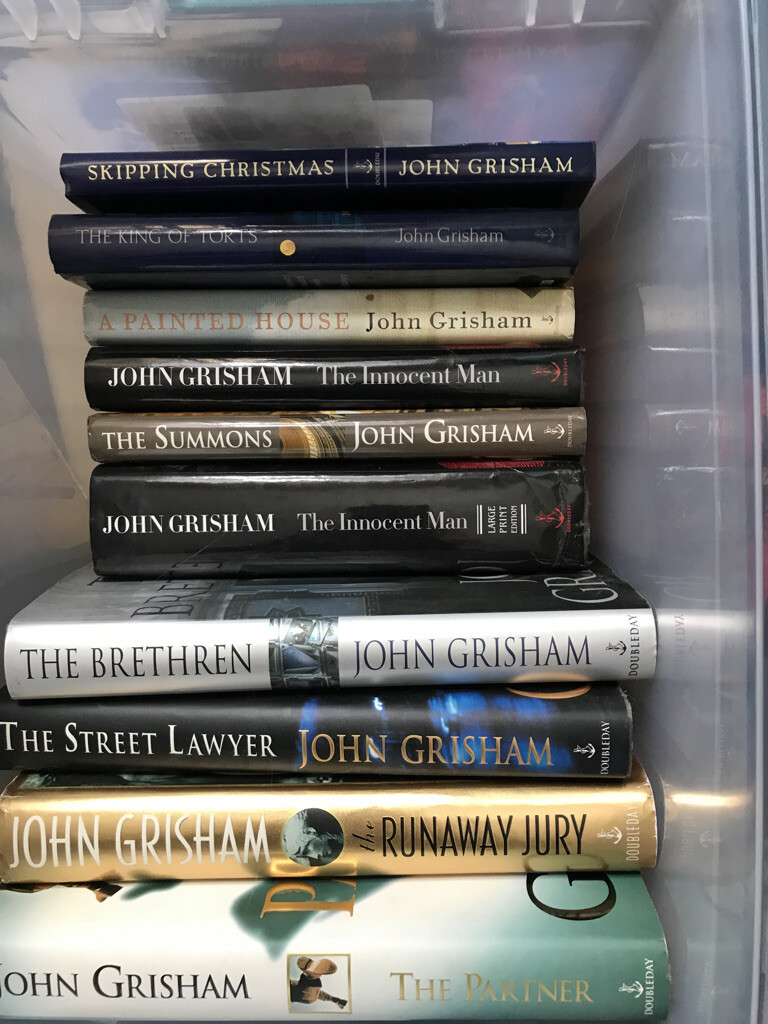 Hardback Bestsellers – Grisham New and Used