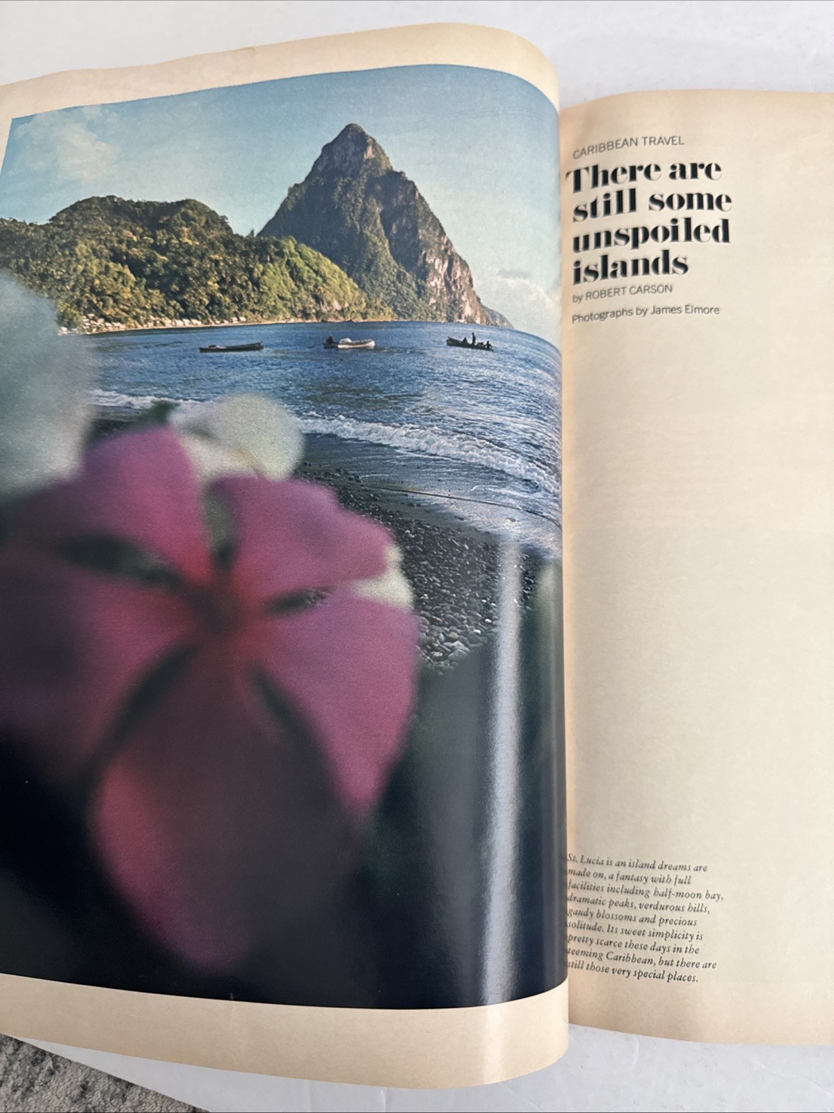 HOLIDAY Magazine November 1969 Peru Haiti South Africa Egypt Travel VTG