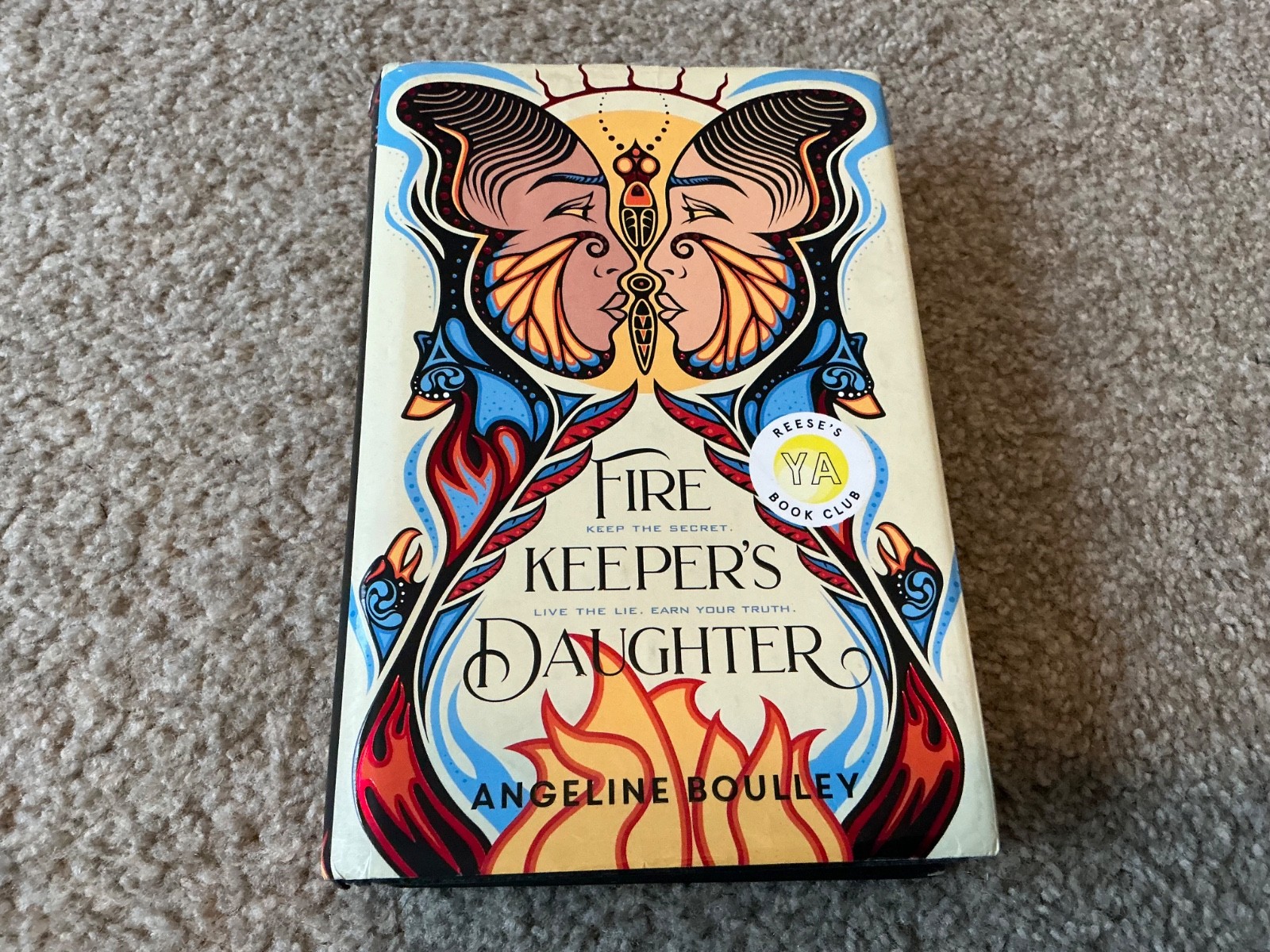 2021 1st Edition Fire Keeper’s Daughter Hardcover Book w/ Dust Jacket Boulley