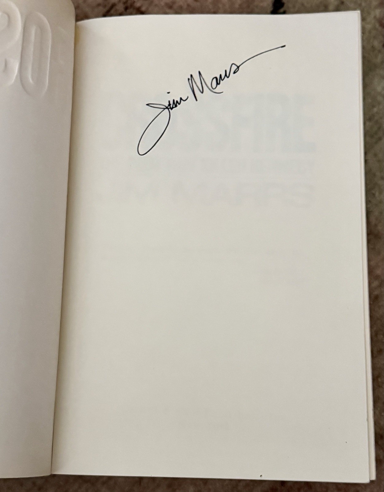 SIGNED Crossfire By Jim Marrs 2nd Printing