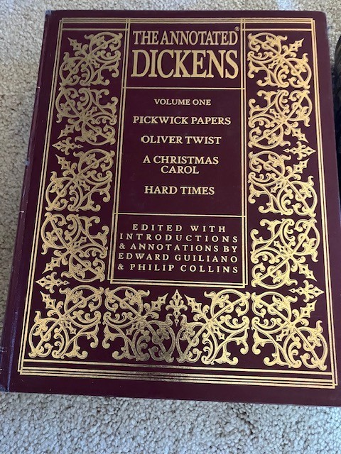 Annotated Dickens Clarkson N. Potter, Publishers 1st edition 1986 2 volumes