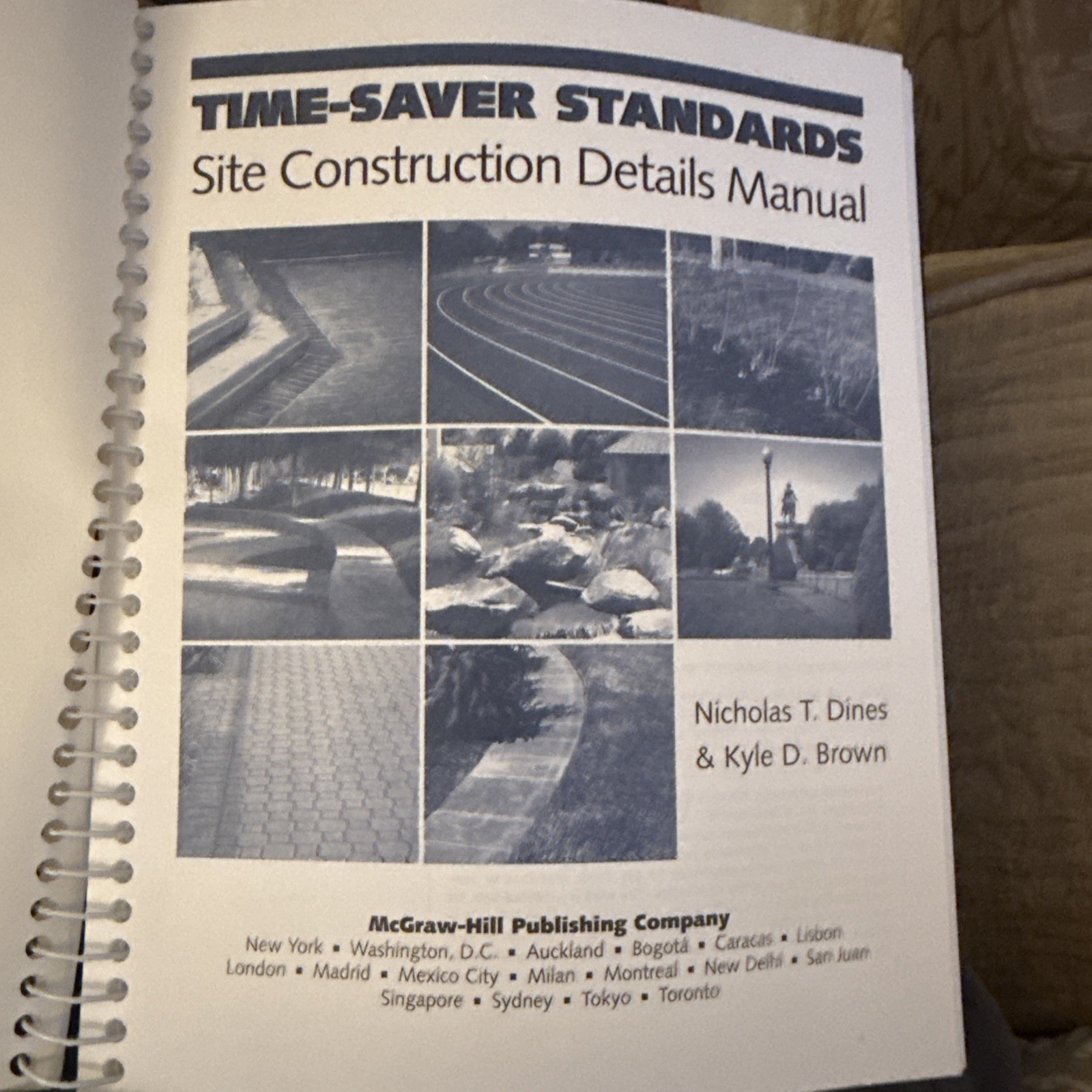 Time-Saver Standards Site Construction Details Manual