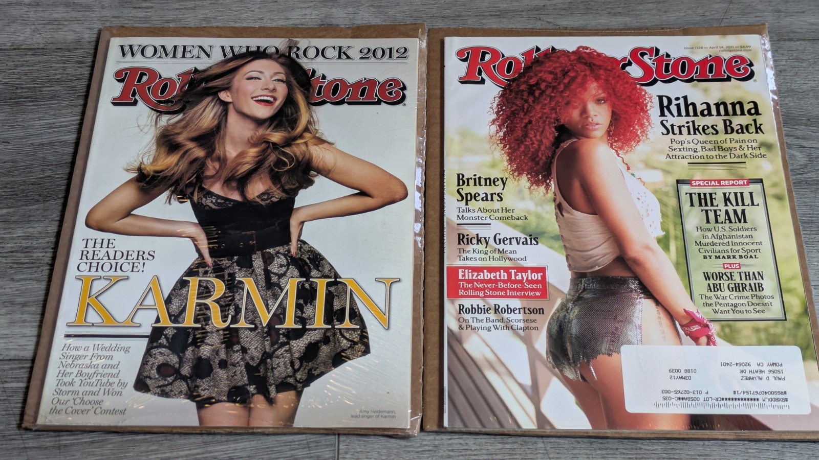 **EARLY 2010’S ROLLLING STONE MAGAZINE LOT (42) ISSUES GORGEOUS CONDITION**