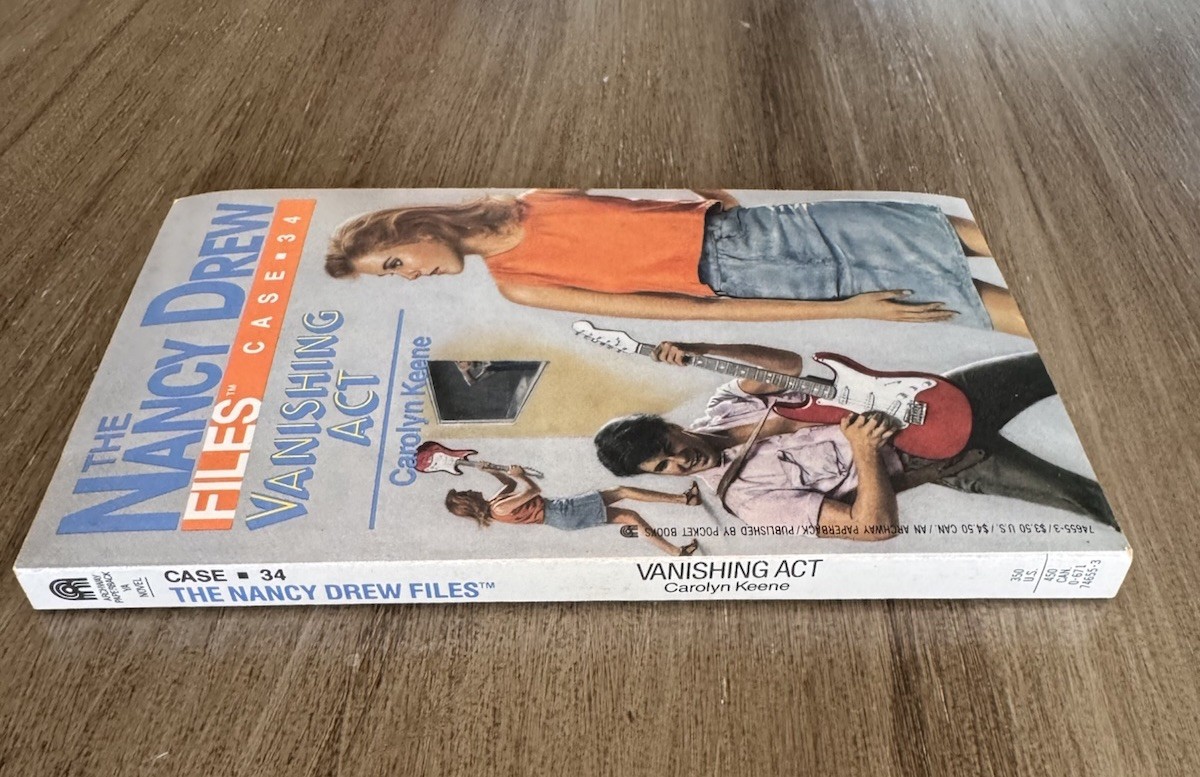 The Nancy Drew Files Case #34 Vanishing Act by Carolyn Keene PB 1st/Archway